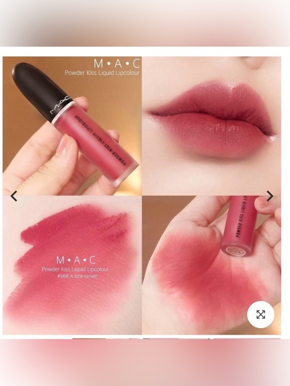MAC: A LITTLE TAMED Lipstick